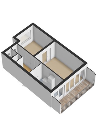 Floorplan - Cremerstraat 298, 3532 BN Utrecht